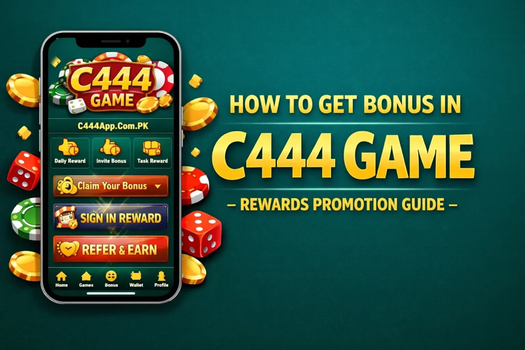 Get Bonus in C444 Game