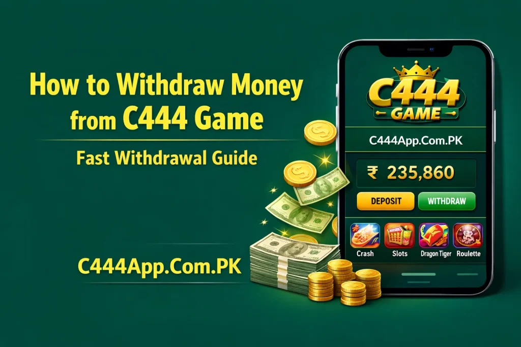 Withdraw Money from C444 Game